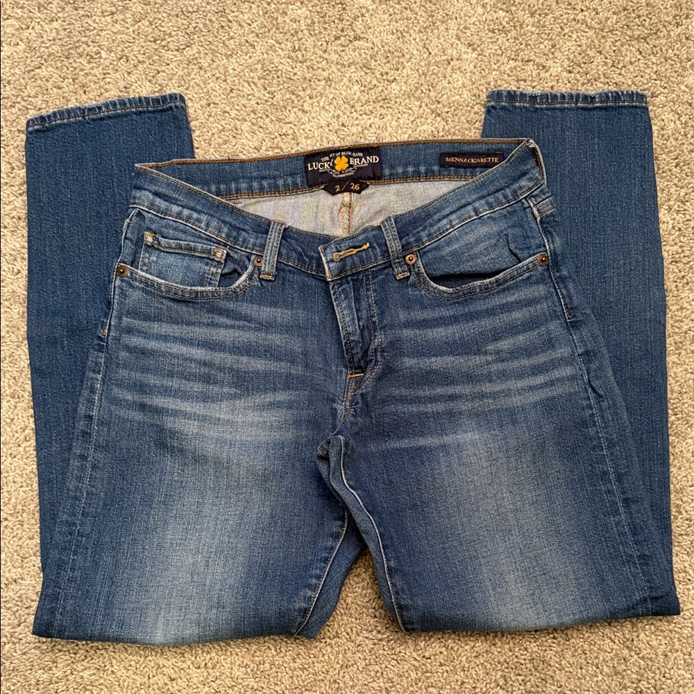 Lucky Brand Women's Blue Straight Leg Jeans